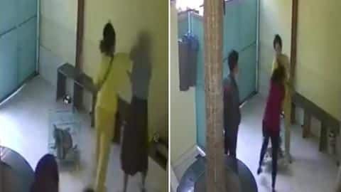 Caught on CCTV: Naseeruddin Shah's daughter assaults veterinary clinic employees Caught on CCTV: Naseeruddin Shah's daughter assaults veterinary clinic employees