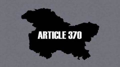 Kashyap had criticized scrapping of Article 370 Kashyap had criticized scrapping of Article 370