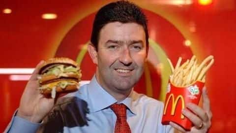 Easterbrook first joined McDonald's in 1993 Easterbrook first joined McDonald's in 1993