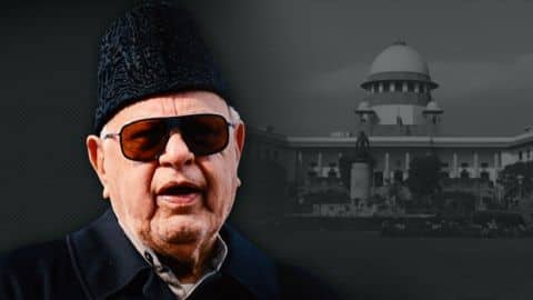 Disagreeing with government not sedition: SC on plea against Abdullah Disagreeing with government not sedition: SC on plea against Abdullah