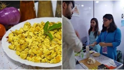 Vegan eggs, waterless shampoo steal attention at IIT-Delhi's Industry Day Vegan eggs, waterless shampoo steal attention at IIT-Delhi's Industry Day