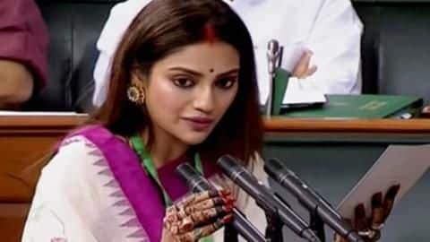Deoband clerics issue fatwa against MP Nusrat Jahan over sindoor Deoband clerics issue fatwa against MP Nusrat Jahan over sindoor