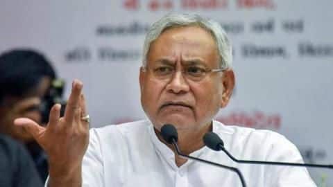 Bihar Chief Minister Nitish Kumar blamed nature for floods Bihar Chief Minister Nitish Kumar blamed nature for floods