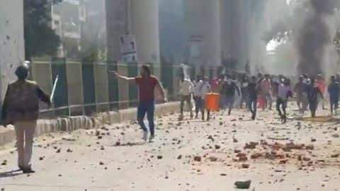 Delhi erupts in violent clashes; police head constable dies Delhi erupts in violent clashes; police head constable dies