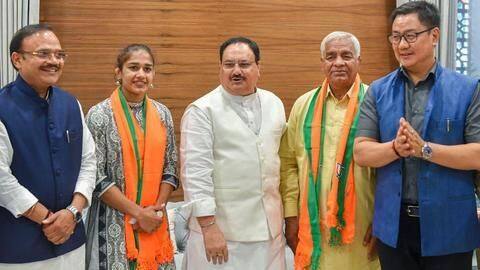 Phogat joined BJP last month; Dutt, Singh joined last week Phogat joined BJP last month; Dutt, Singh joined last week