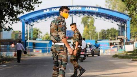 Crude bomb found in Jammu after drone attack at airport Crude bomb found in Jammu after drone attack at airport