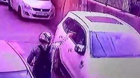 Delhi property dealer shot dead; murder caught on CCTV Delhi property dealer shot dead; murder caught on CCTV