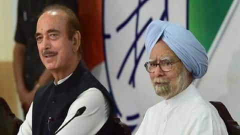 Manmohan Singh, Ghulam Nabi Azad to skip banquet for Trump Manmohan Singh, Ghulam Nabi Azad to skip banquet for Trump
