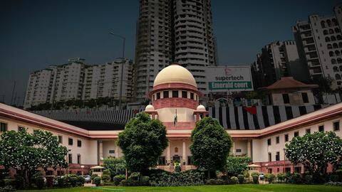 SC directs demolition of 'illegal' Supertech twin towers in Noida SC directs demolition of 'illegal' Supertech twin towers in Noida