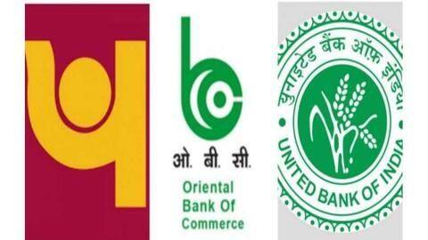PNB, Oriental Bank of Commerce, United Bank to merge PNB, Oriental Bank of Commerce, United Bank to merge