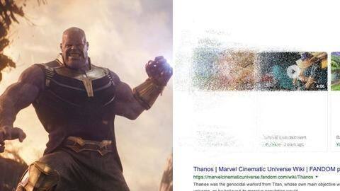 Google's 'Avengers'-themed Easter Egg shows real power of Thanos' finger-snap Google's 'Avengers'-themed Easter Egg shows real power of Thanos' finger-snap