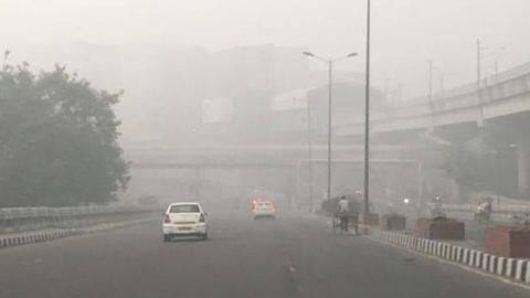 Delhi's air quality fell in 'poor' category on Monday Delhi's air quality fell in 'poor' category on Monday
