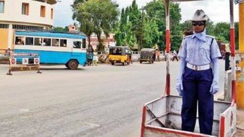Driver caught violating traffic norms on Tuesday afternoon Driver caught violating traffic norms on Tuesday afternoon