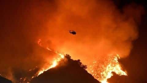 Lakhs, including celebrities, evacuate homes amid devastating California fires Lakhs, including celebrities, evacuate homes amid devastating California fires