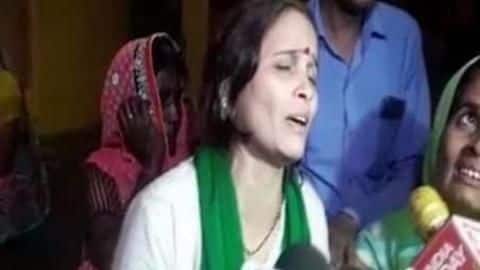 Tiwari's wife, mother demand justice from Adityanath Tiwari's wife, mother demand justice from Adityanath