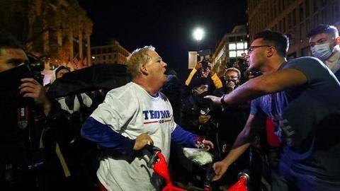 Trump supporters, protesters clash at 'Million MAGA March' in Washington Trump supporters, protesters clash at 'Million MAGA March' in Washington