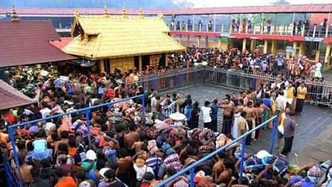Amid row over women's entry, Sabarimala opens for pilgrimage season Amid row over women's entry, Sabarimala opens for pilgrimage season