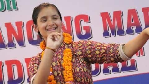 Girl dances for 5 days non-stop; sets Guinness World Record Girl dances for 5 days non-stop; sets Guinness World Record