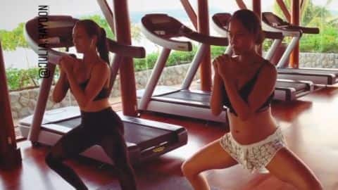 My sister dragged me to the gym, says Haydon My sister dragged me to the gym, says Haydon