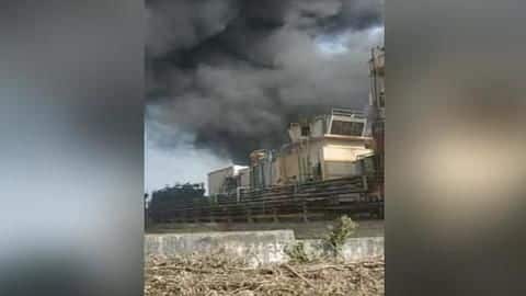 Several injured as fire erupts at Hyderabad chemical factory Several injured as fire erupts at Hyderabad chemical factory