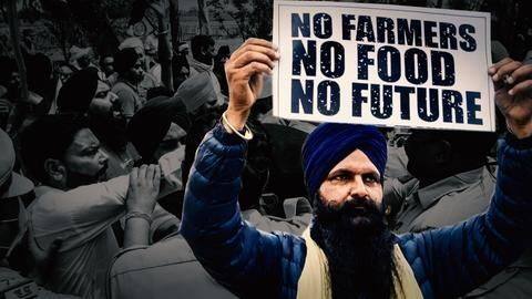 Haryana: 100 farmers charged with sedition for attacking official's car Haryana: 100 farmers charged with sedition for attacking official's car