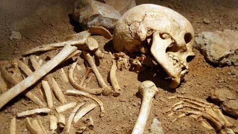 Human skeleton found in Varanasi college used as quarantine center Human skeleton found in Varanasi college used as quarantine center