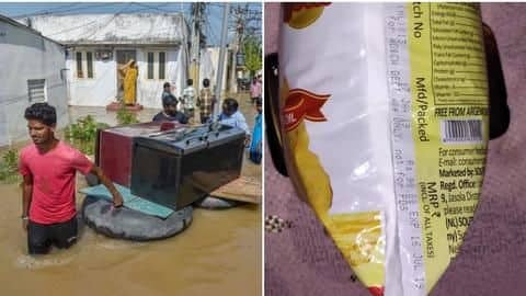 After AP floods, government distributes expired oil packets as 'relief' After AP floods, government distributes expired oil packets as 'relief'