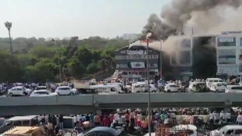 Surat: 18 students dead in coaching center fire Surat: 18 students dead in coaching center fire