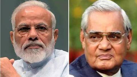 Modi pays tribute to Atal Bihari Vajpayee on death anniversary Modi pays tribute to Atal Bihari Vajpayee on death anniversary