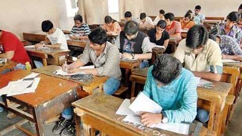 Mathura: Mass cheating during LLB exams, teachers found assisting Mathura: Mass cheating during LLB exams, teachers found assisting