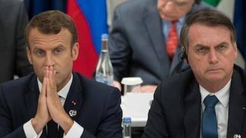 Bolsonaro demanded Macron's apology; withdrawal of remarks against him Bolsonaro demanded Macron's apology; withdrawal of remarks against him