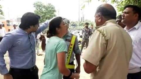 Anamika drove car with intention to kill me, says cop Anamika drove car with intention to kill me, says cop