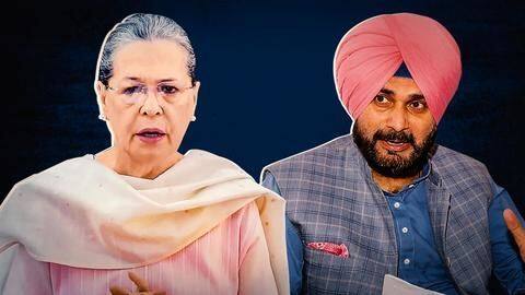 Sidhu meets Sonia Gandhi amid Punjab Congress chief suspense Sidhu meets Sonia Gandhi amid Punjab Congress chief suspense