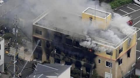 Japan's Kyoto Animation studio set ablaze over suspected stolen works Japan's Kyoto Animation studio set ablaze over suspected stolen works