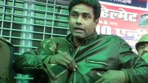 UP cop, shot at during CAA protests, saved by wallet UP cop, shot at during CAA protests, saved by wallet