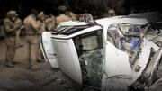 4 injured, Delhi cop booked after car hits 6 vehicles