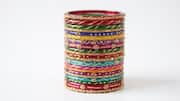 How to make colorful bangles at home