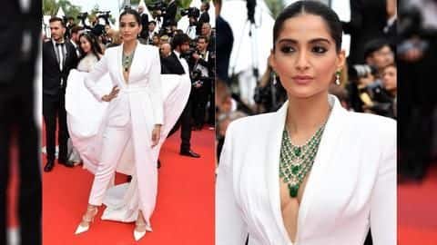 Sonam Kapoor Ahuja's white Jimmy Choo is freaking expensive Sonam Kapoor Ahuja's white Jimmy Choo is freaking expensive