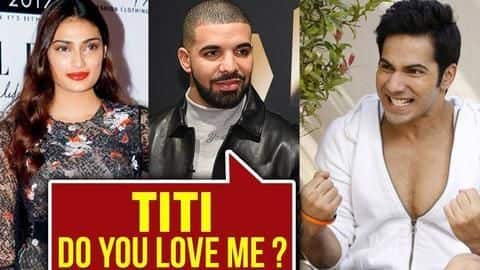 When Varun Dhawan dropped hints of a Drake-Athiya affair When Varun Dhawan dropped hints of a Drake-Athiya affair