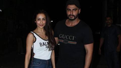 Lovebirds Arjun and Malaika attend screening of 'India's Most Wanted' Lovebirds Arjun and Malaika attend screening of 'India's Most Wanted'