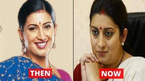 Smriti Irani shared throwback picture, and Internet loved it Smriti Irani shared throwback picture, and Internet loved it