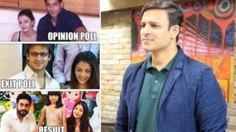 Vivek Oberoi's tweet on Aishwarya Rai leaves Abhishek Bachchan fuming Vivek Oberoi's tweet on Aishwarya Rai leaves Abhishek Bachchan fuming