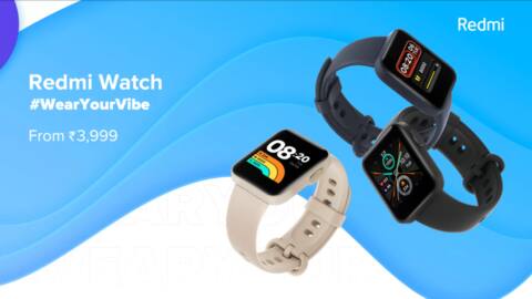 Redmi Watch, with built-in GPS, launched at Rs. 4,000 Redmi Watch, with built-in GPS, launched at Rs. 4,000
