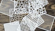 How to make beautiful stencil art at home 