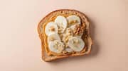 Quick and tasty: Banana peanut butter toast