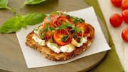 5-minute ricotta and tomato toast for busy mornings