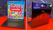 Lenovo's concept laptop expands its screen on demand