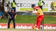 Burl, Evans register this partnership record for Zimbabwe (T20Is)  