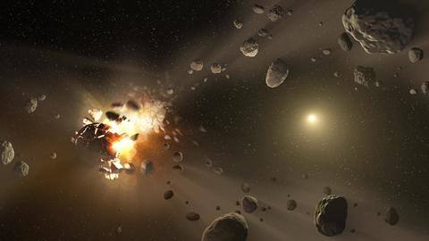 Asteroid parade: 5 airplane-sized rocks are headed Earth's way Asteroid parade: 5 airplane-sized rocks are headed Earth's way