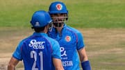 Ibrahim Zadran hits 60 versus Zimbabwe, surpasses 1,500 T20I runs